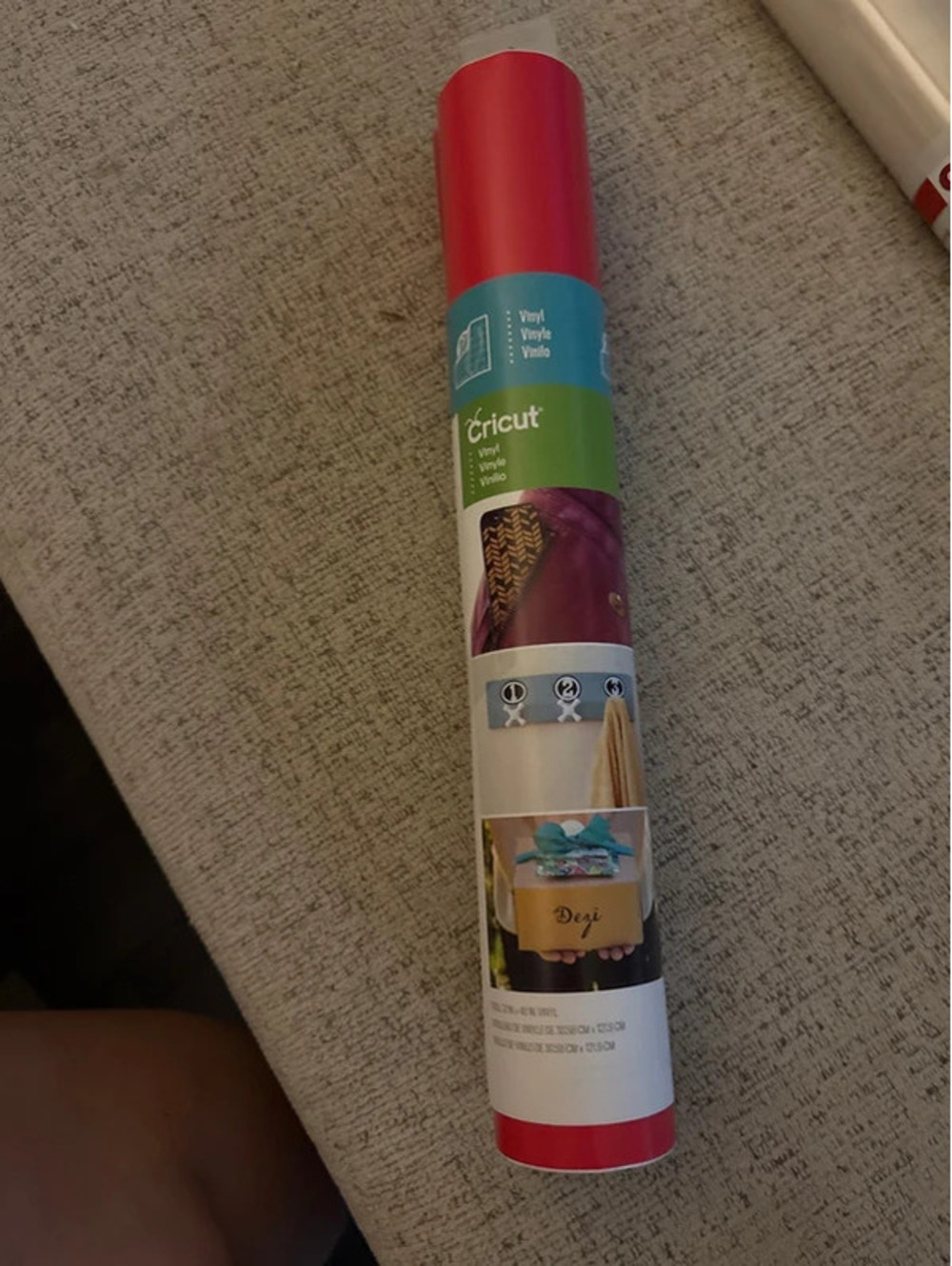 Cricut Vinyl 12"x48" Roll Red Brand New